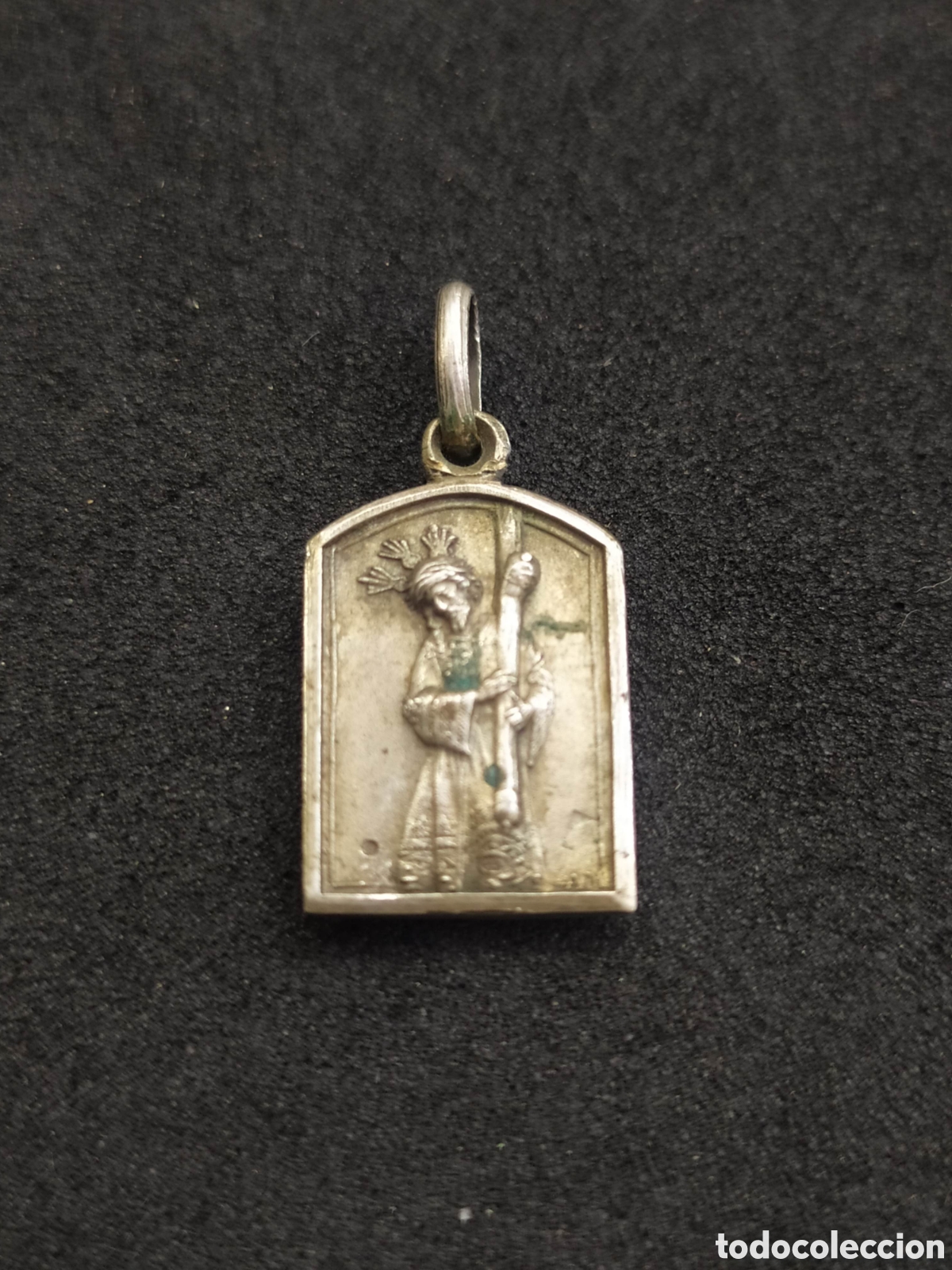 Antig&uuml;edades: Medalla plata nuestra Se&ntilde;ora de la Esperanza - Foto 2