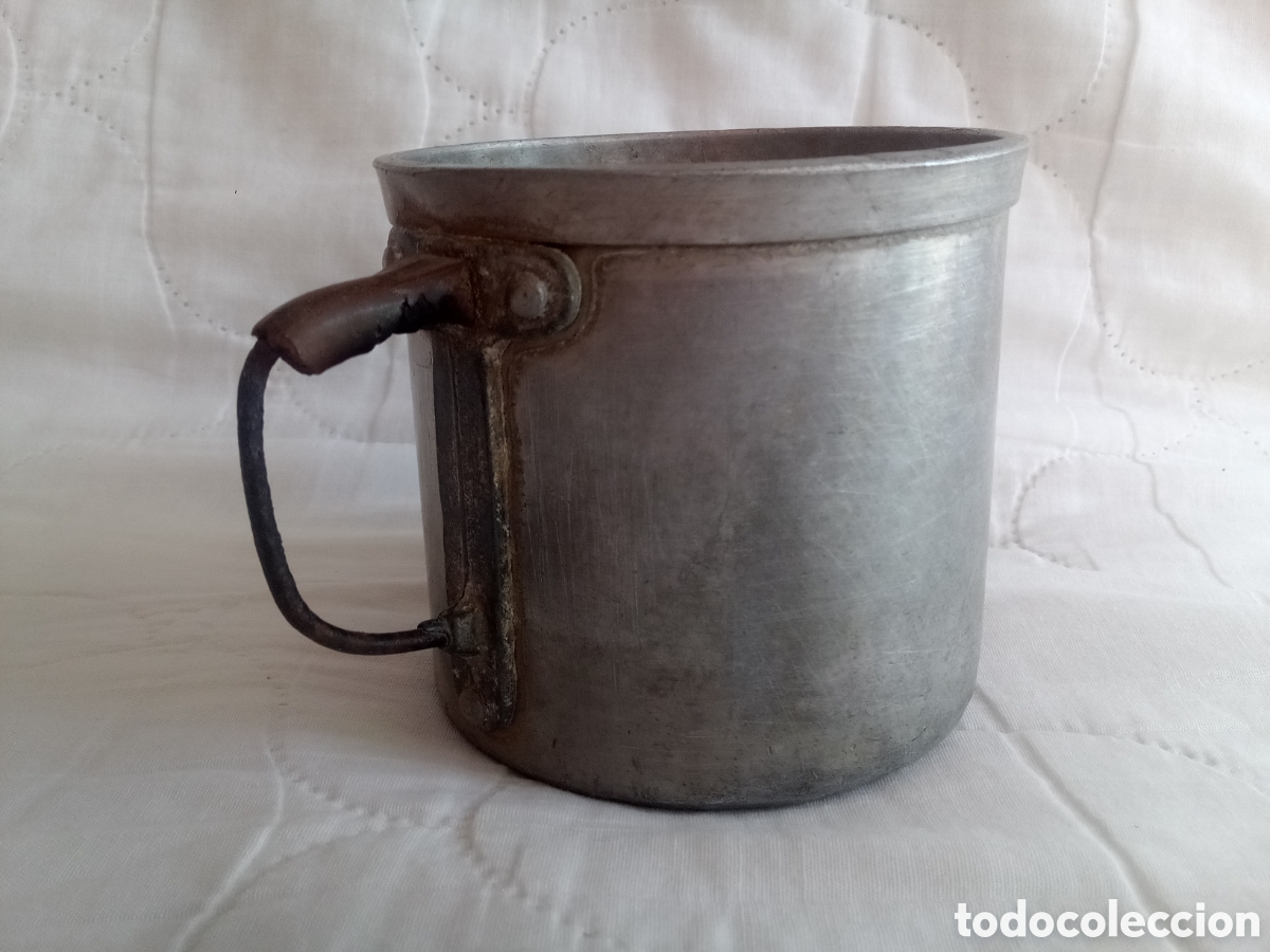 Antig&uuml;edades: TAZA ALUMINIO - Foto 2