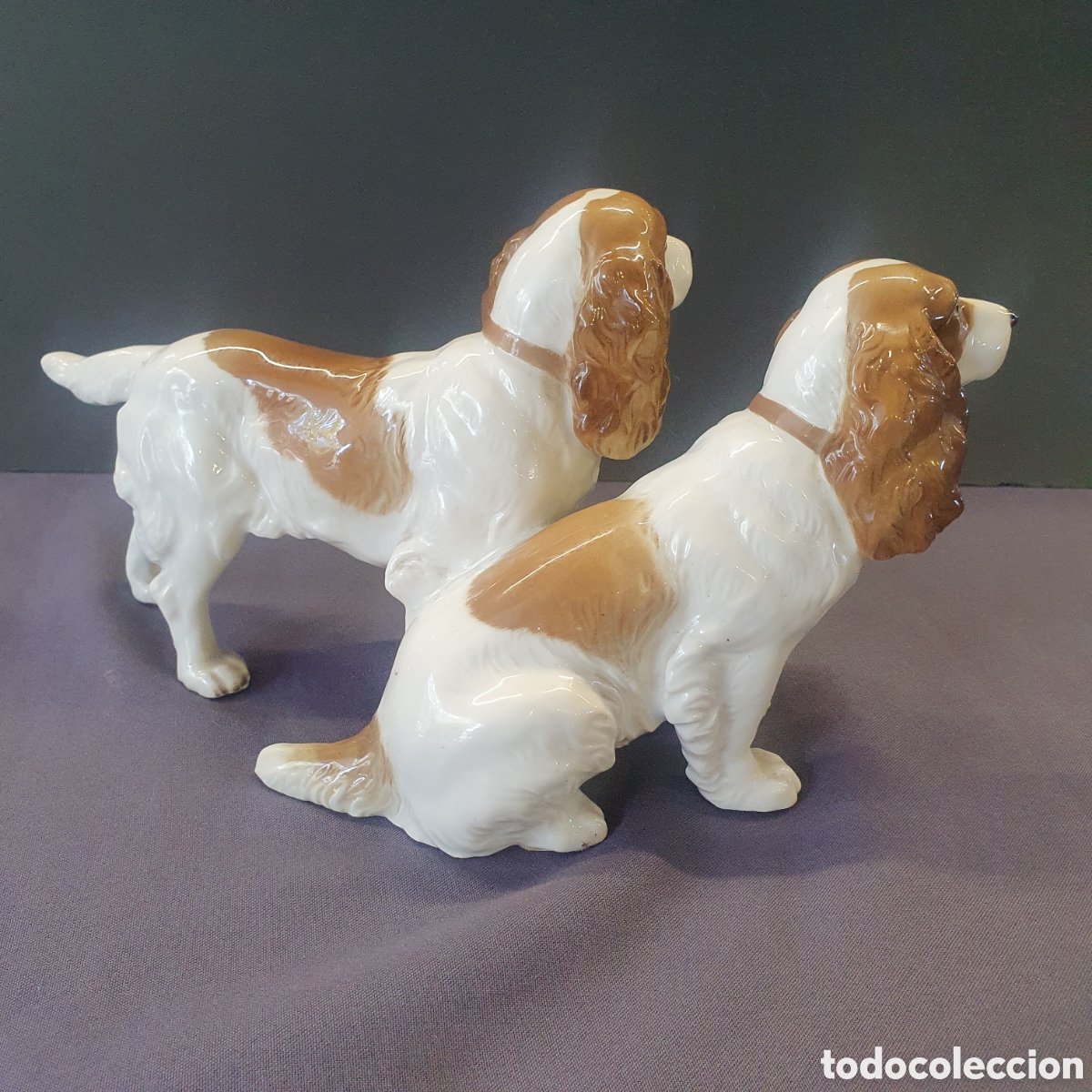 Antig&uuml;edades: COCKER SPANIEL HUTSCHENREUTER - Foto 4