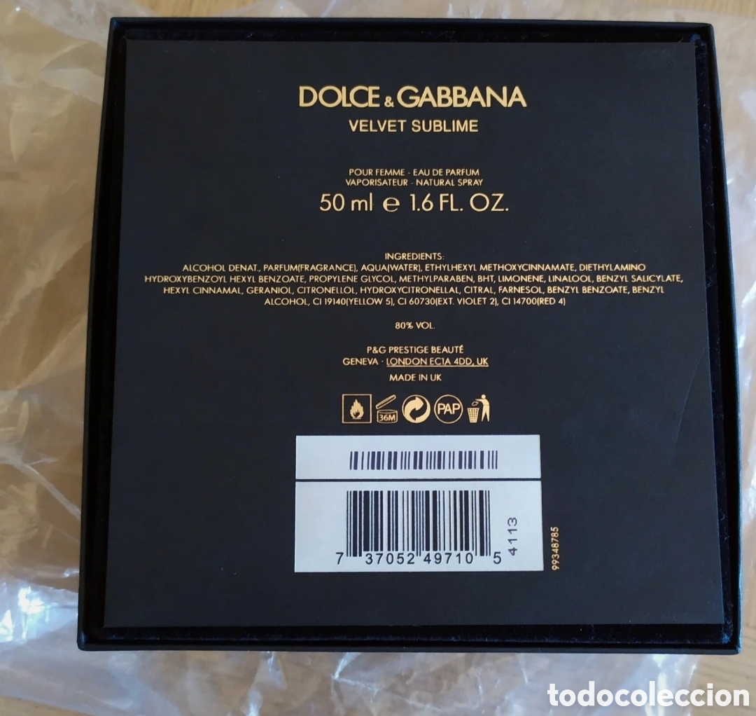 Antig&uuml;edades: Dolce & Gabanna Velvet Sublime - Foto 7