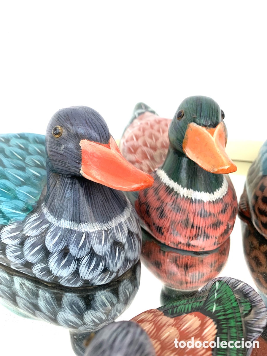 Antig&uuml;edades: FIGURAS DE PATOS ANTIGUOS. - Foto 3