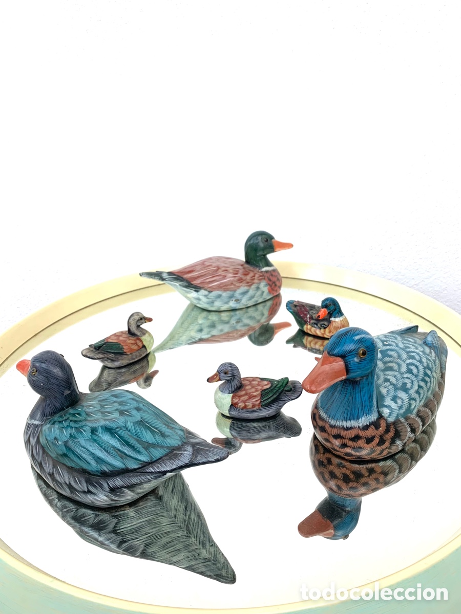 Antig&uuml;edades: FIGURAS DE PATOS ANTIGUOS. - Foto 4
