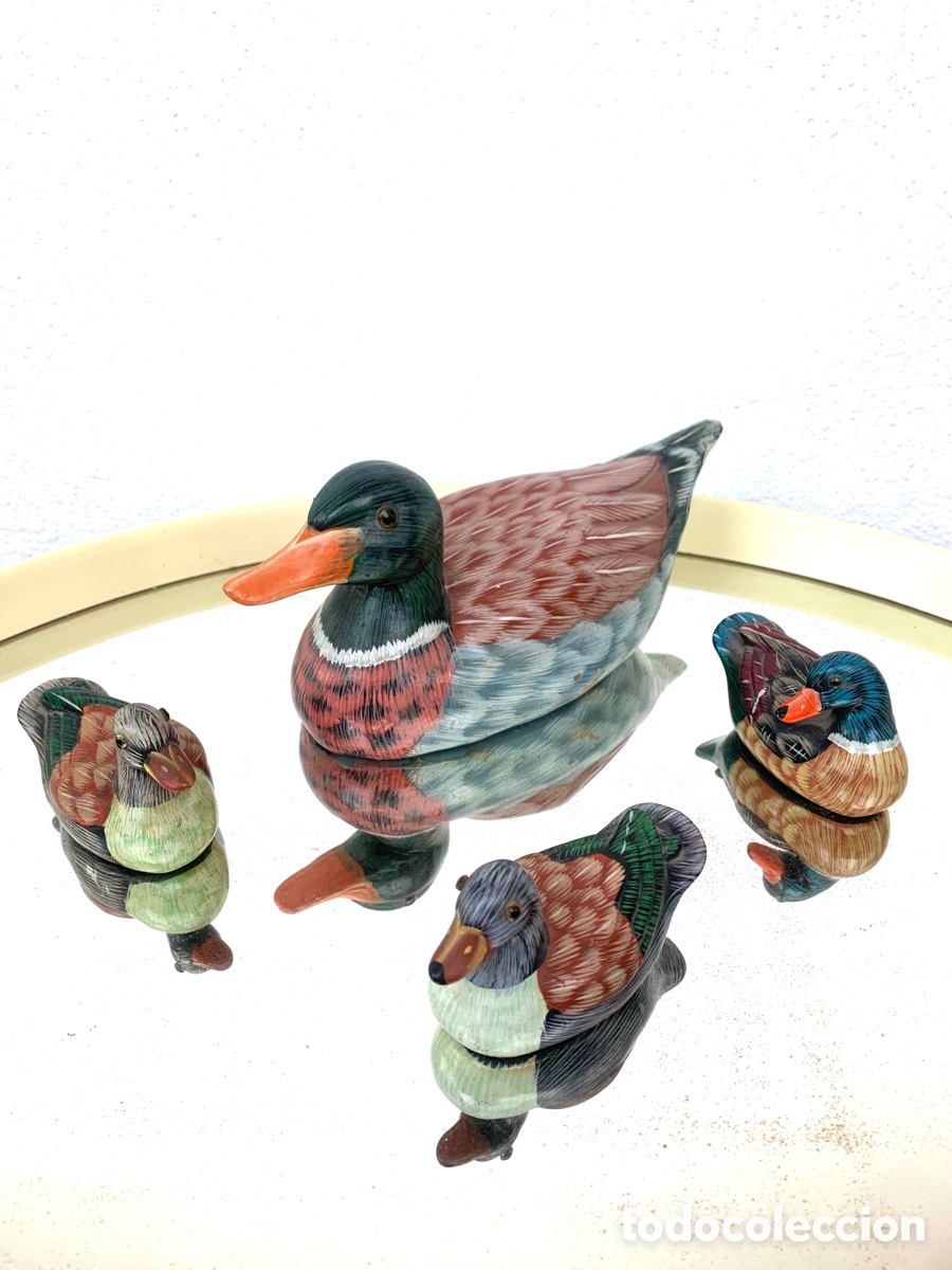 Antig&uuml;edades: FIGURAS DE PATOS ANTIGUOS. - Foto 6
