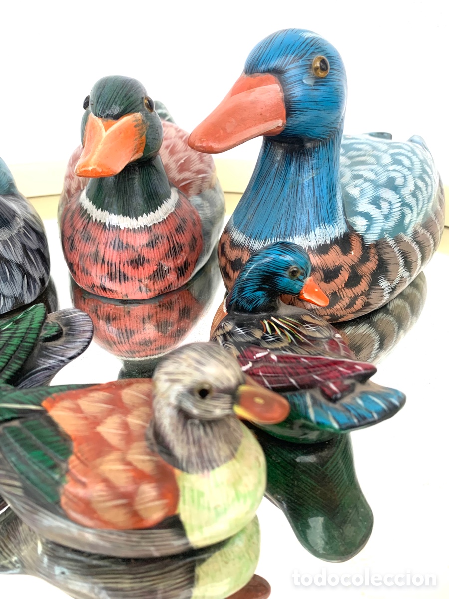 Antig&uuml;edades: FIGURAS DE PATOS ANTIGUOS. - Foto 7