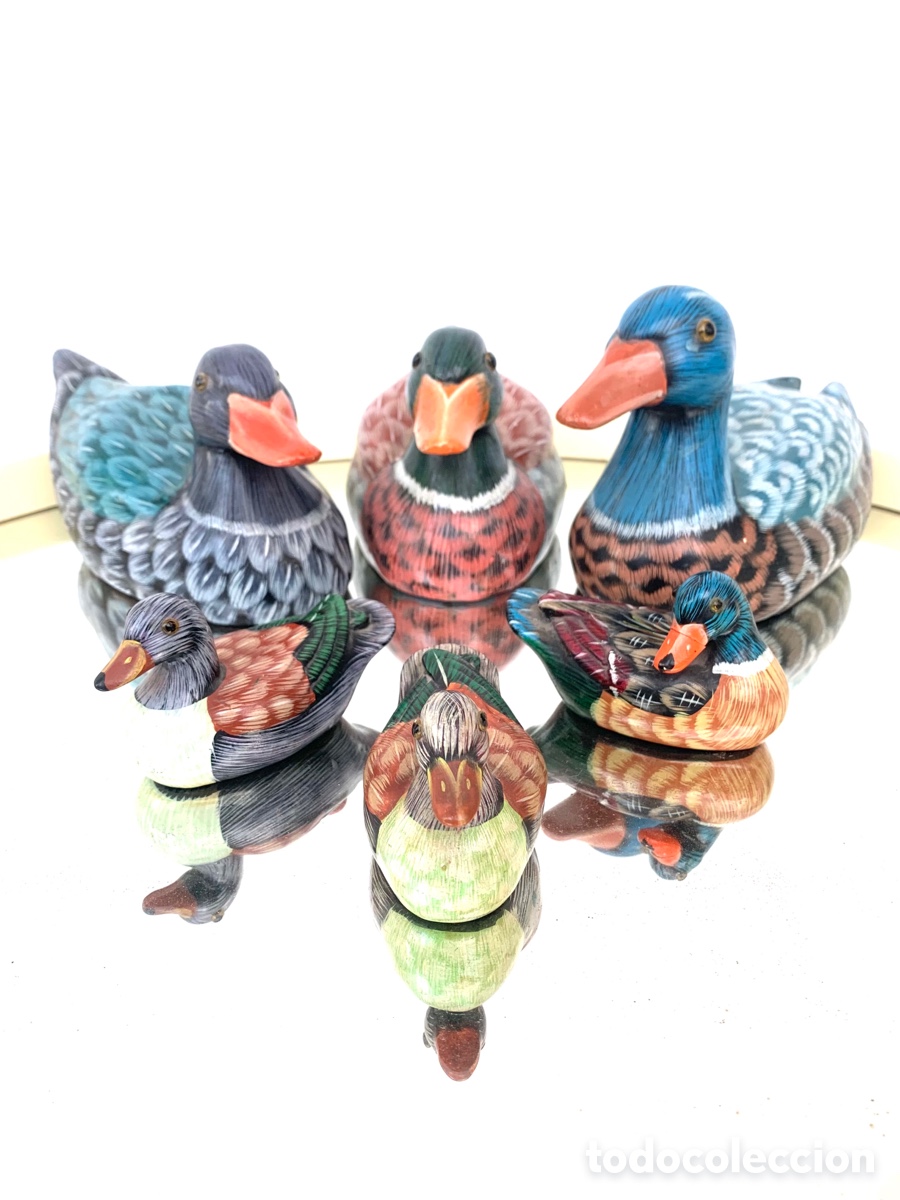 Antig&uuml;edades: FIGURAS DE PATOS ANTIGUOS. - Foto 1