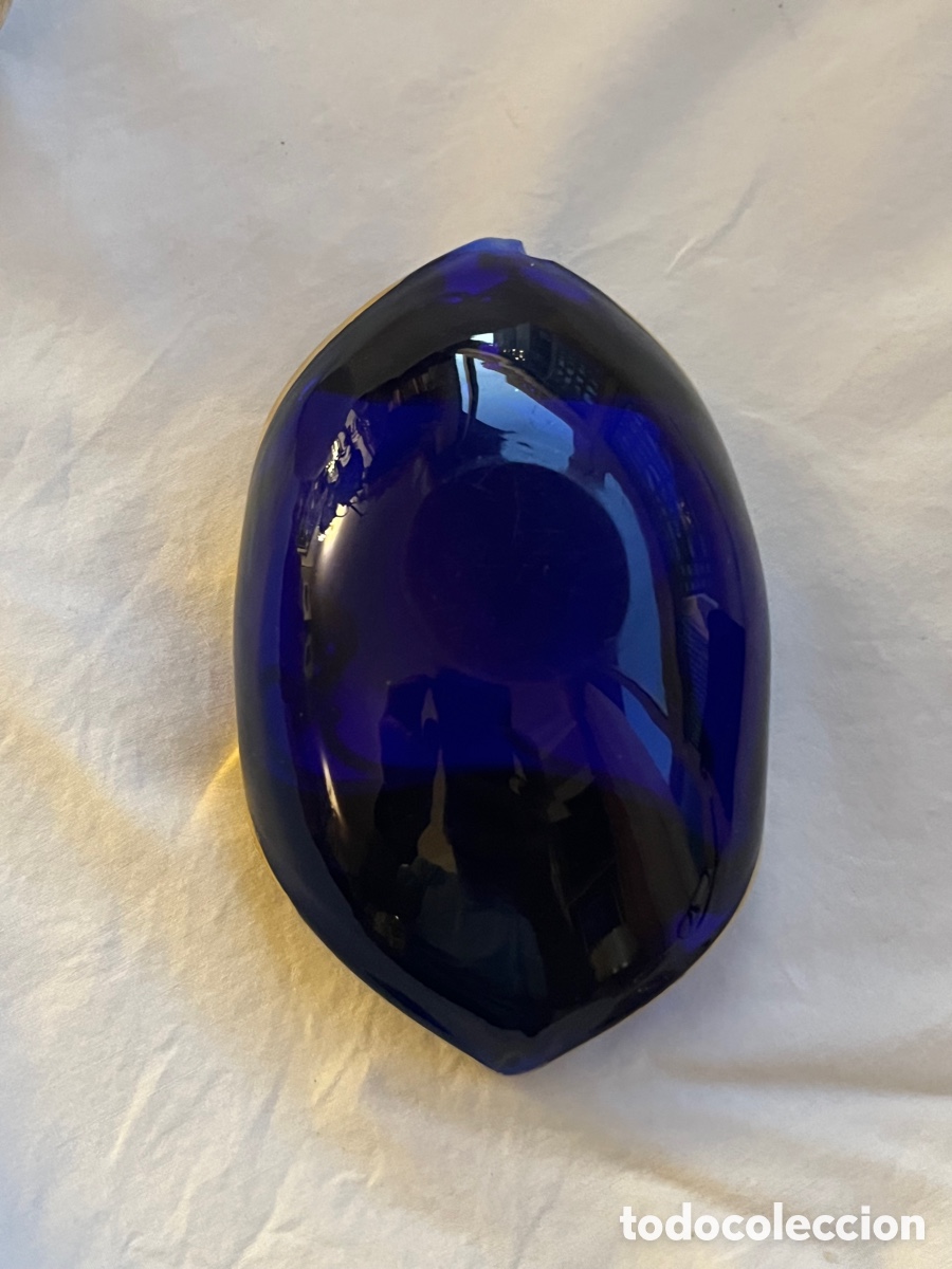 Antig&uuml;edades: Cuenco de cristal de Murano pintado a mano - Foto 5