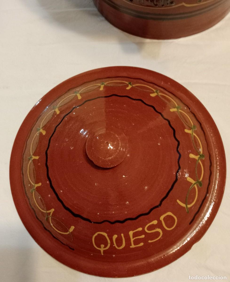 Antig&uuml;edades: ORZA DE BARRO PARA GUARDAR QUESO - Foto 8