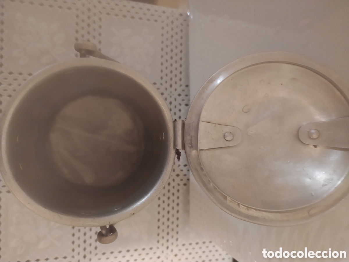 Antig&uuml;edades: Lechera de aluminio - Foto 5