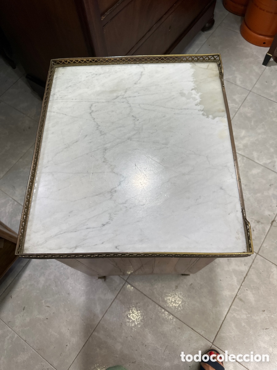 Antig&uuml;edades: Mesa Luis XVI de bojolivo. - Foto 2