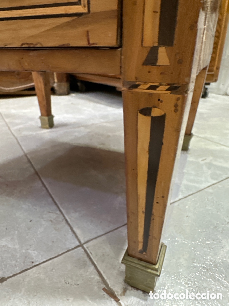 Antig&uuml;edades: Mesa Luis XVI de bojolivo. - Foto 5