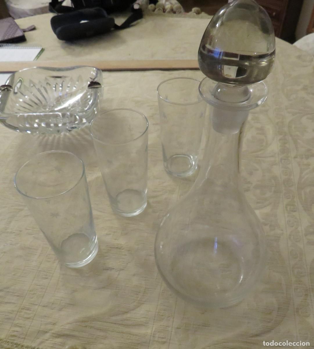 4 copas de vino cristal tallado color ámbar - Compra venta en todocoleccion