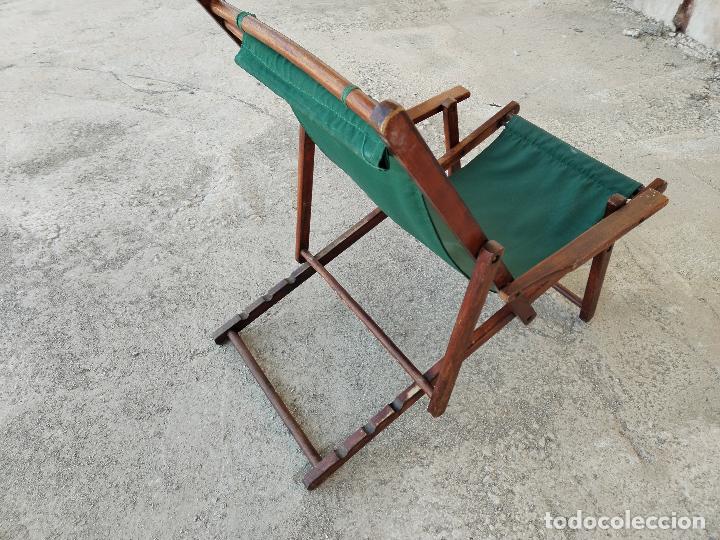 Antig&uuml;edades: sill&oacute;n plegable camping - Foto 2