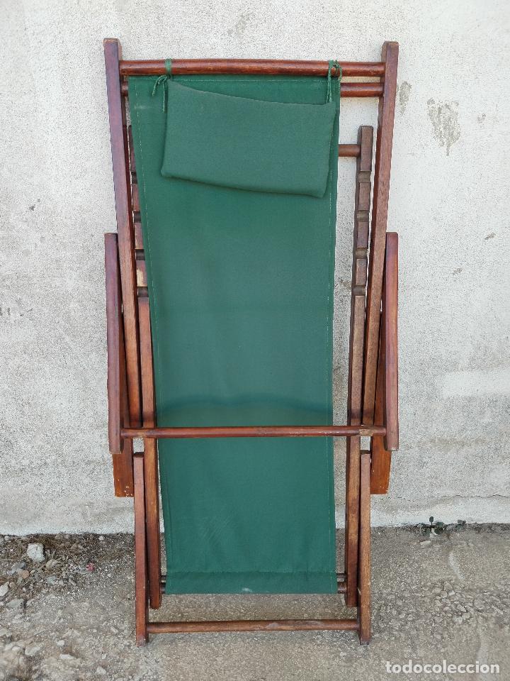 Antig&uuml;edades: sill&oacute;n plegable camping - Foto 3
