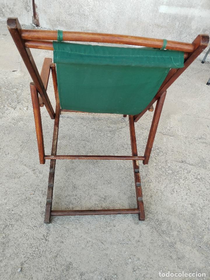 Antig&uuml;edades: sill&oacute;n plegable camping - Foto 8