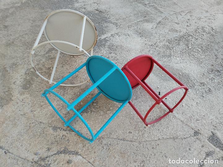 Antig&uuml;edades: set 3 mesas jardin - Foto 3