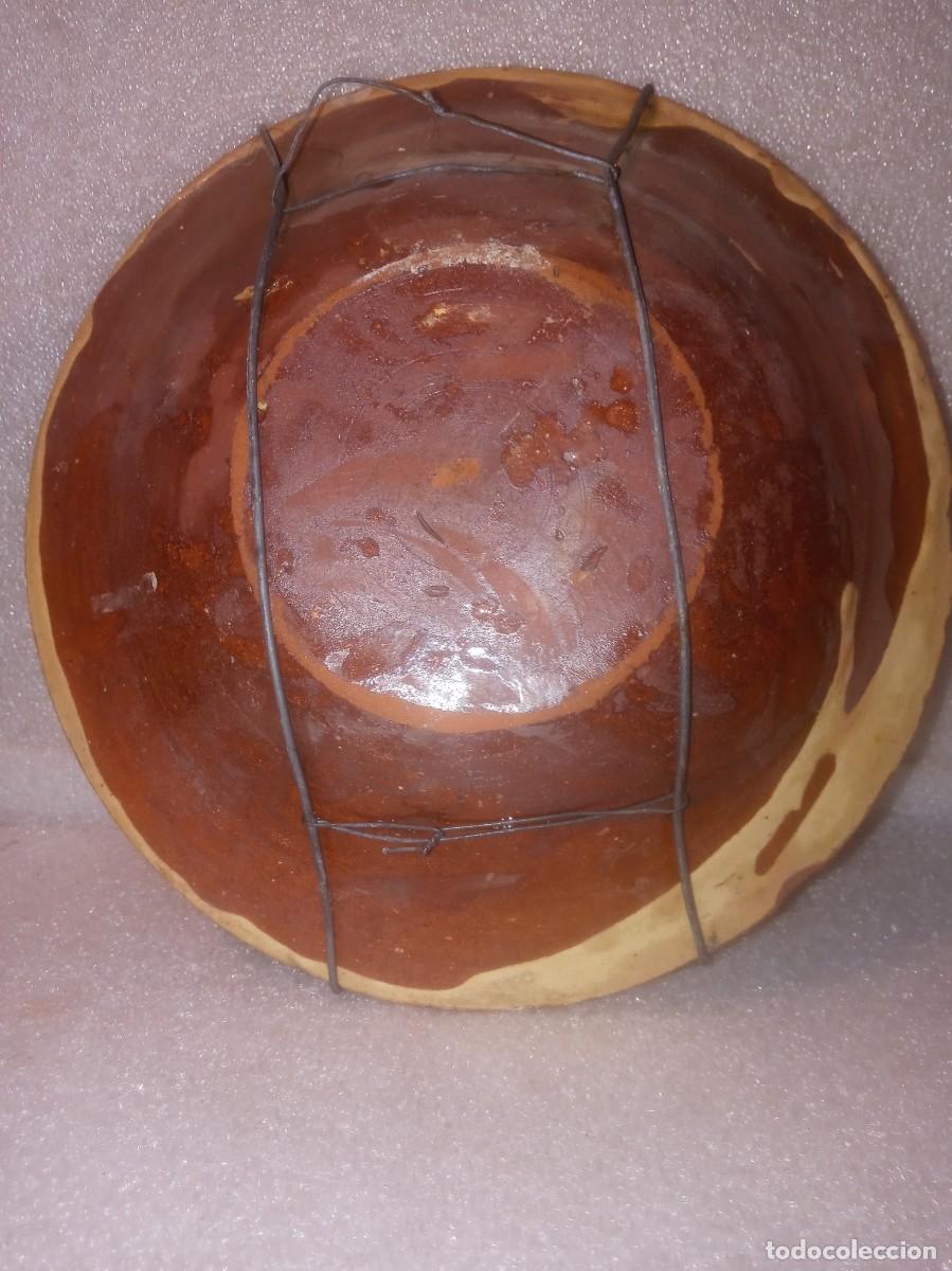Antig&uuml;edades: PLATO CERAMICA POPULAR. - Foto 4