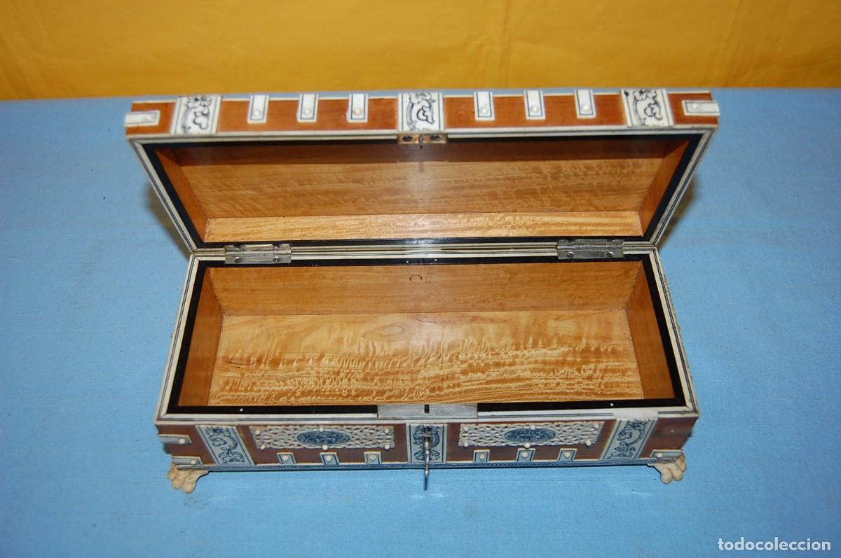 Antig&uuml;edades: CAJA ANGLO-INDIA COLONIAL - Foto 6