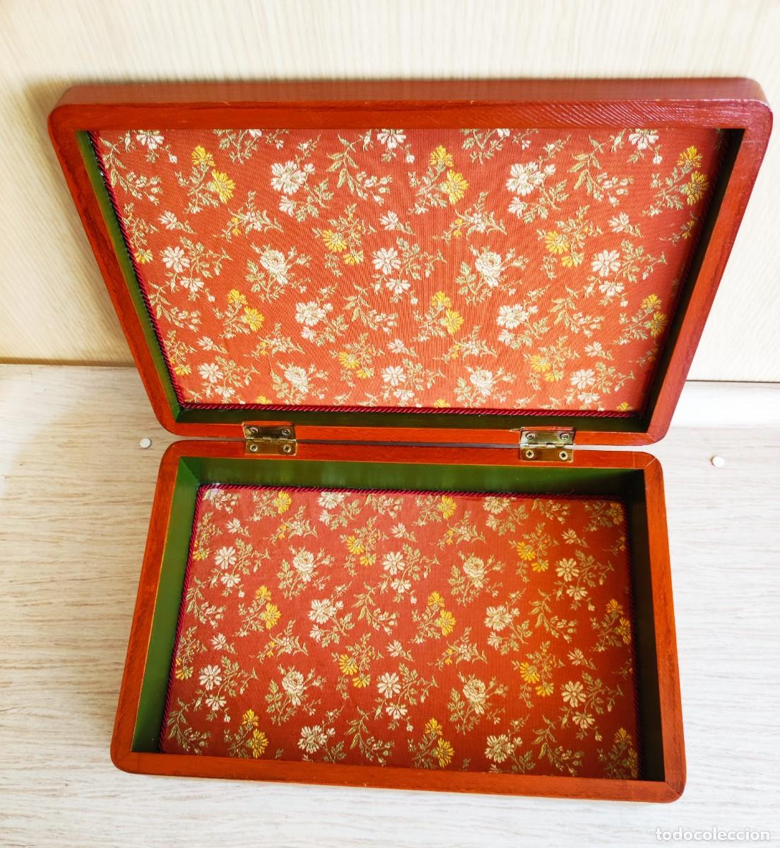 Antig&uuml;edades: Caja joyero de madera - Foto 2