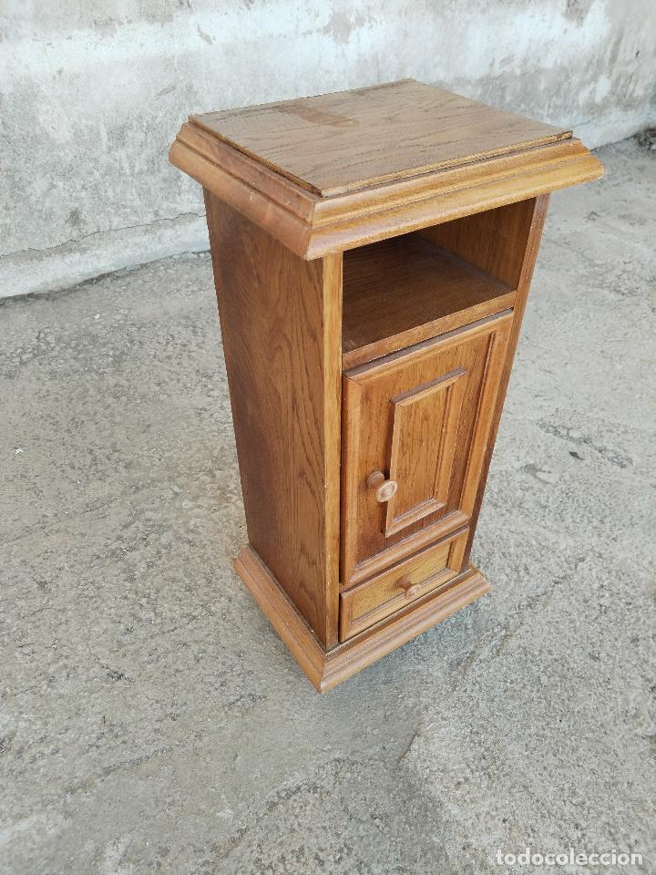 Antig&uuml;edades: peana mesilla de madera - Foto 7