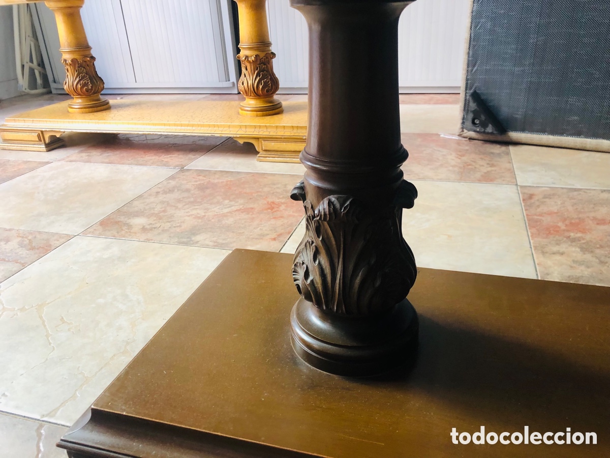 Antig&uuml;edades: 2 Mesas de centro antigua - Foto 8