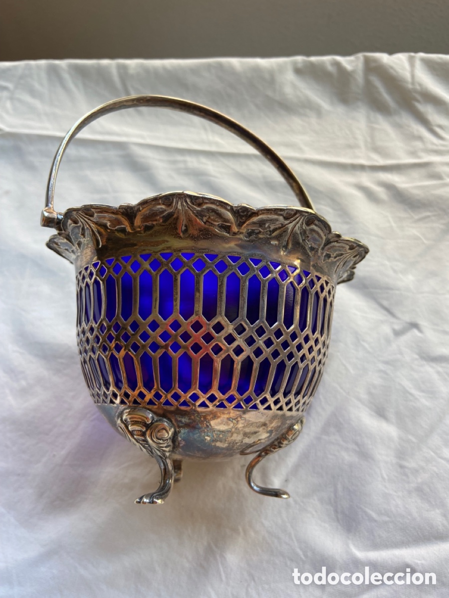 Antig&uuml;edades: Cestita de cristal de murano - Foto 2