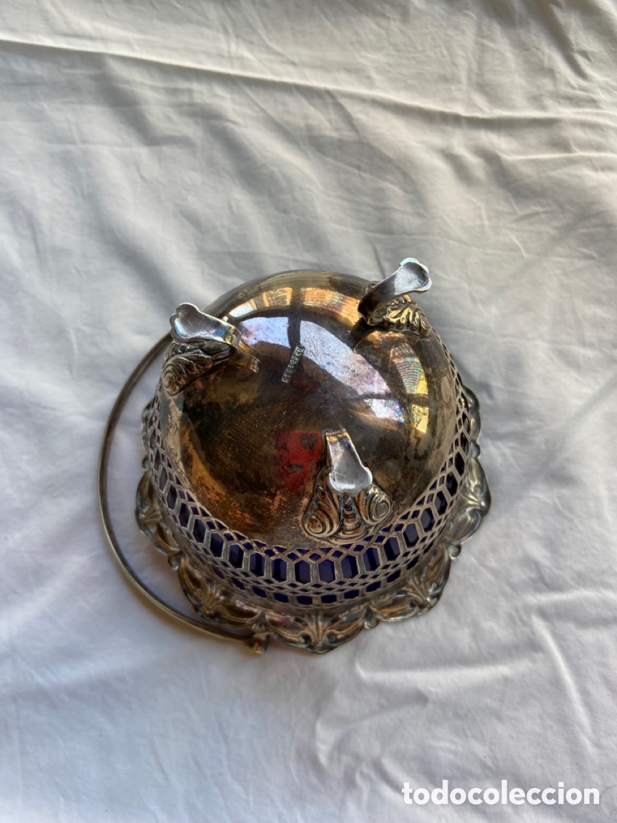 Antig&uuml;edades: Cestita de cristal de murano - Foto 3