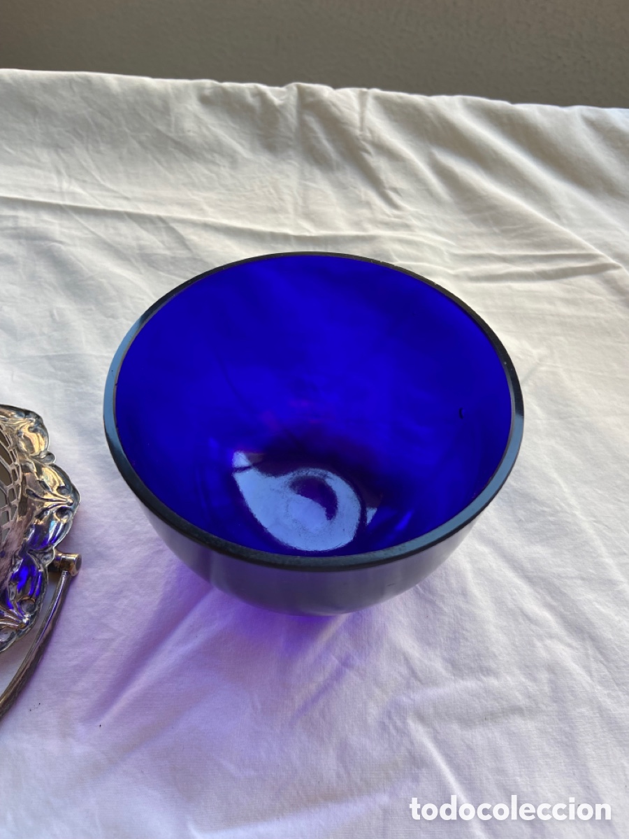 Antig&uuml;edades: Cestita de cristal de murano - Foto 9