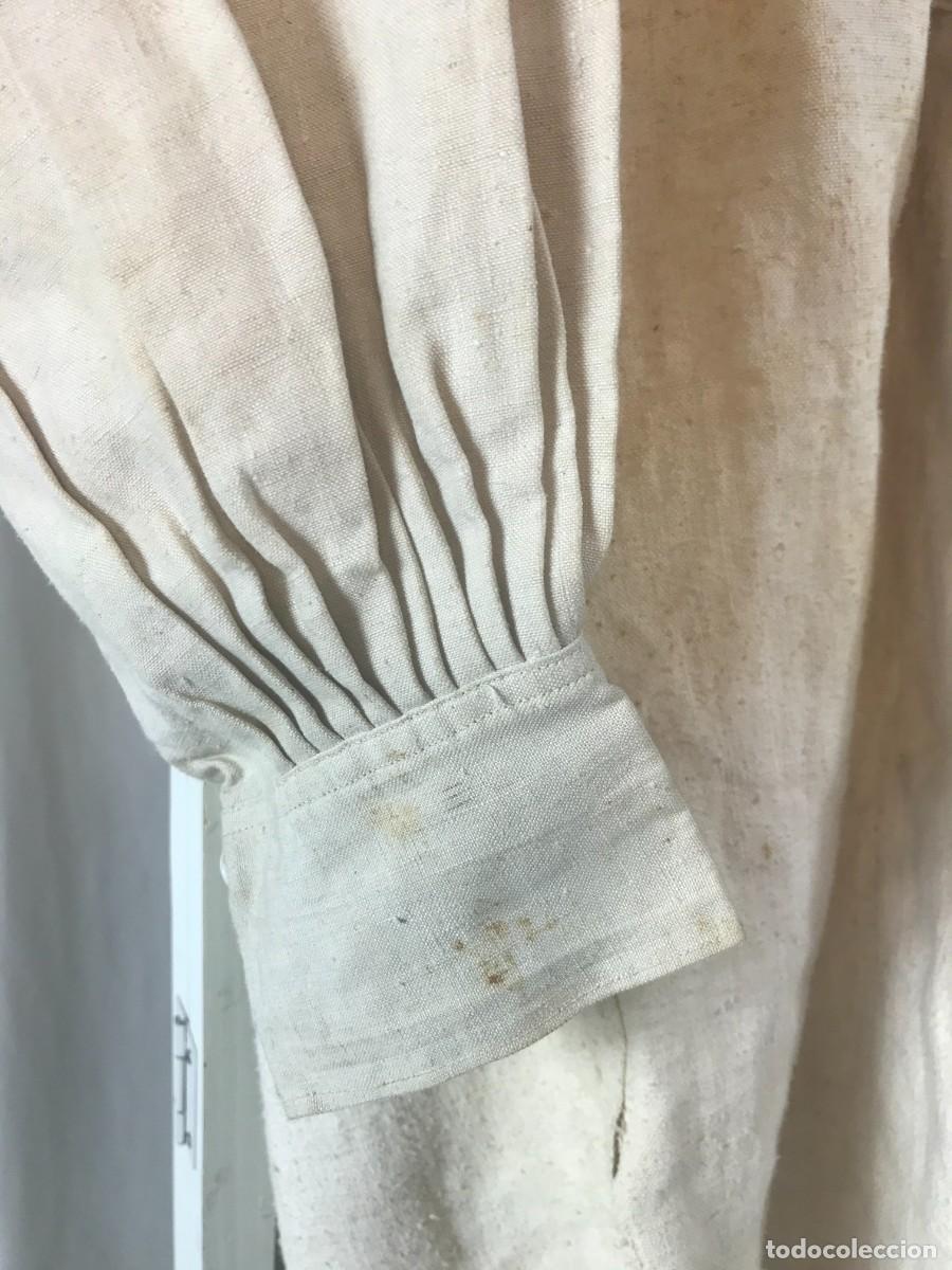 Antig&uuml;edades: ANTIGUA CAMISA DE CA&Ntilde;AMO - Foto 2