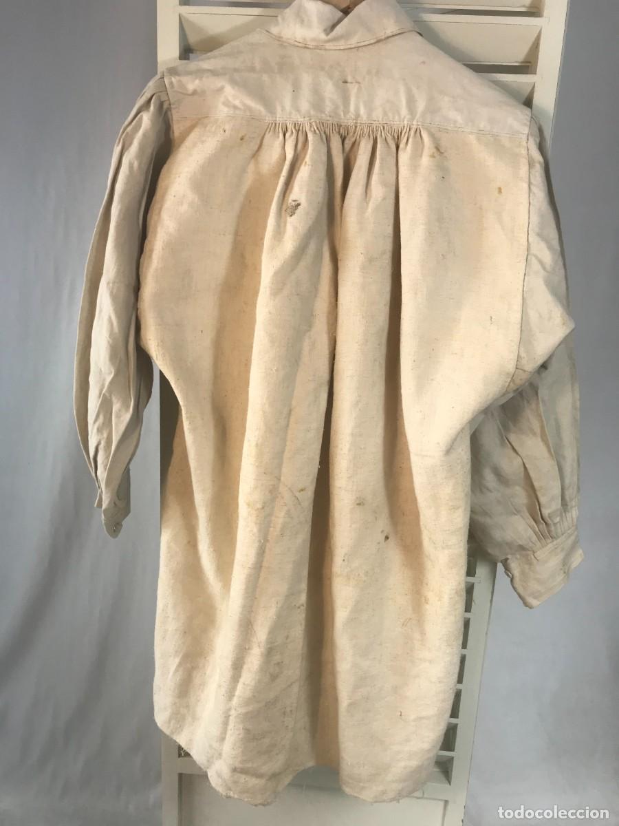 Antig&uuml;edades: ANTIGUA CAMISA DE CA&Ntilde;AMO - Foto 4