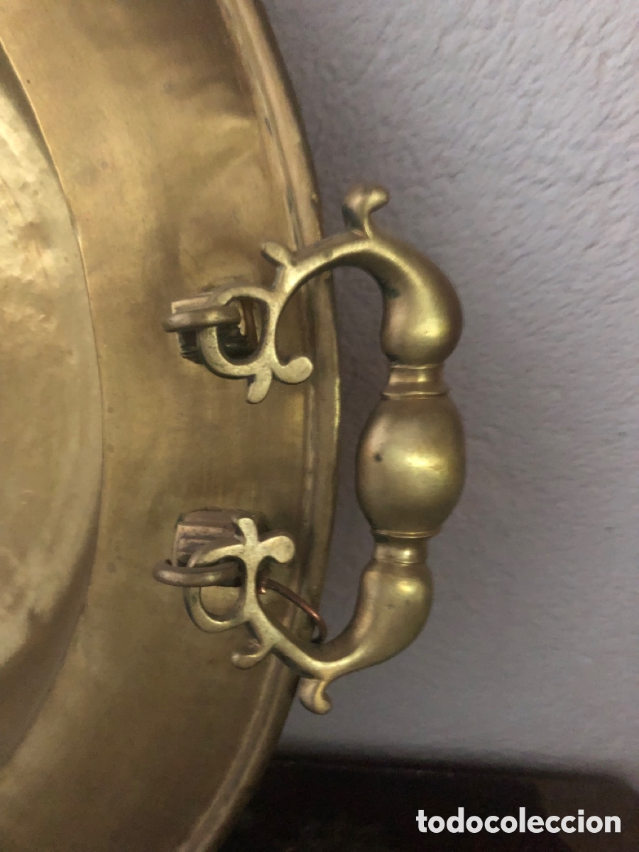 Antig&uuml;edades: Gran brasero antiguo de bronce - Foto 3
