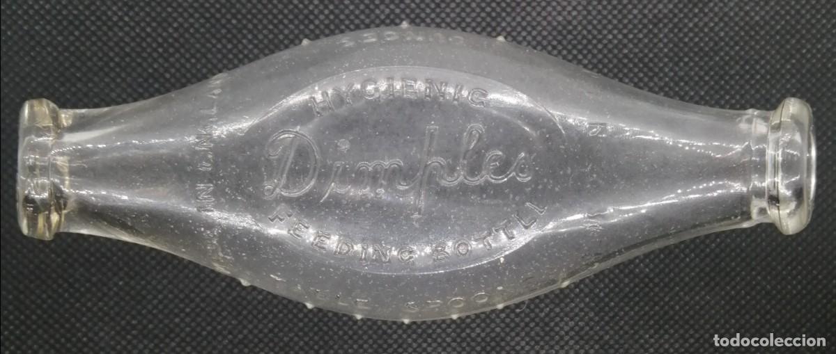 Antig&uuml;edades: Antiguo biber&oacute;n en cristal con caja - Foto 2