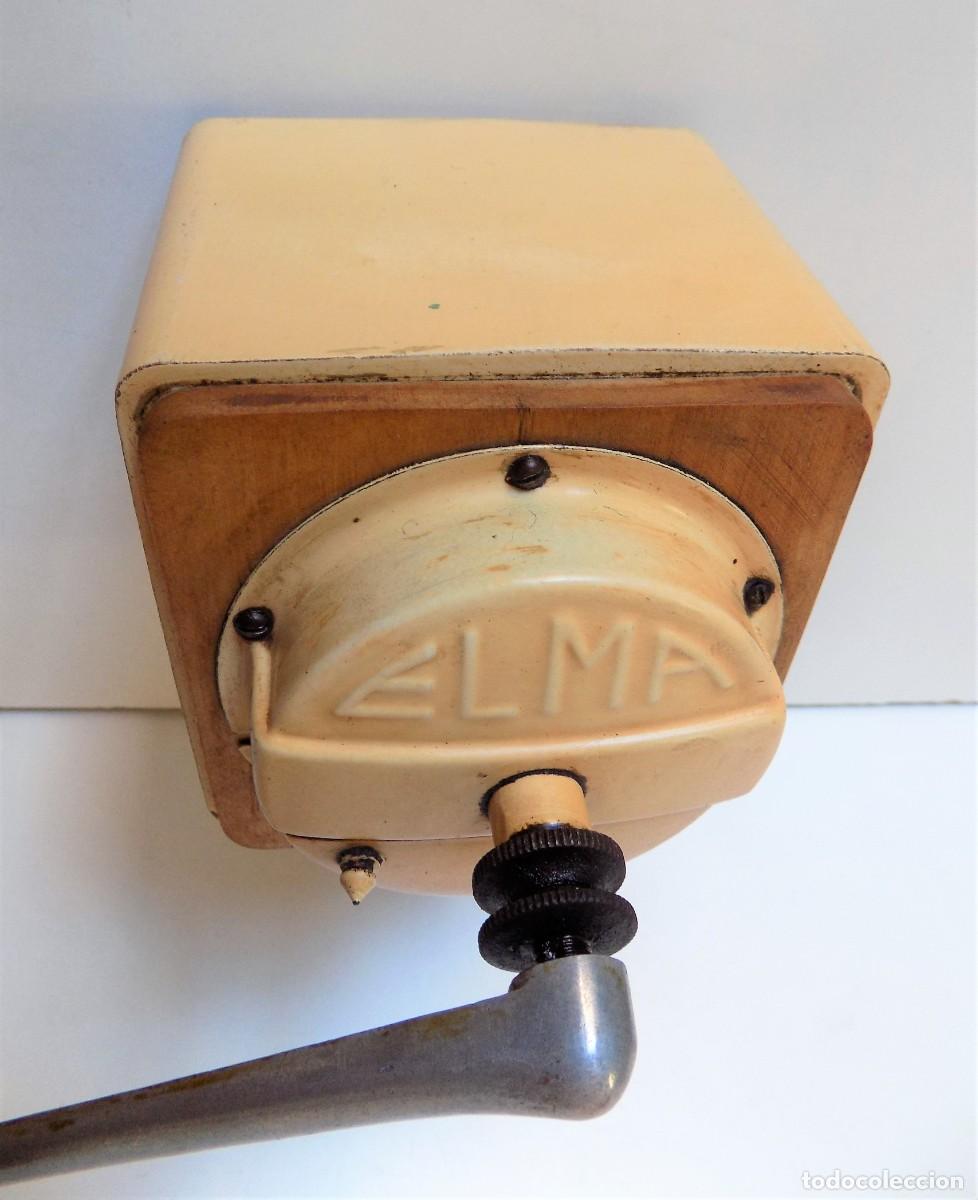 Antig&uuml;edades: &iexcl;&iexcl;&iexcl;EXCEPCIONAL!!! MOLINILLO DE CAF&Eacute; MARCA ELMA. MODELO 1486-B. ESPA&Ntilde;A. CA. 1945/1965