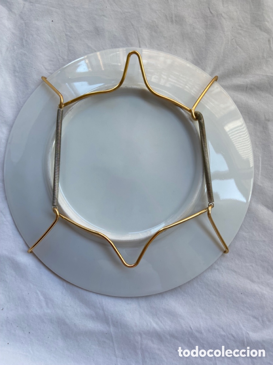 Antig&uuml;edades: Set de platos de porcelana - Foto 21