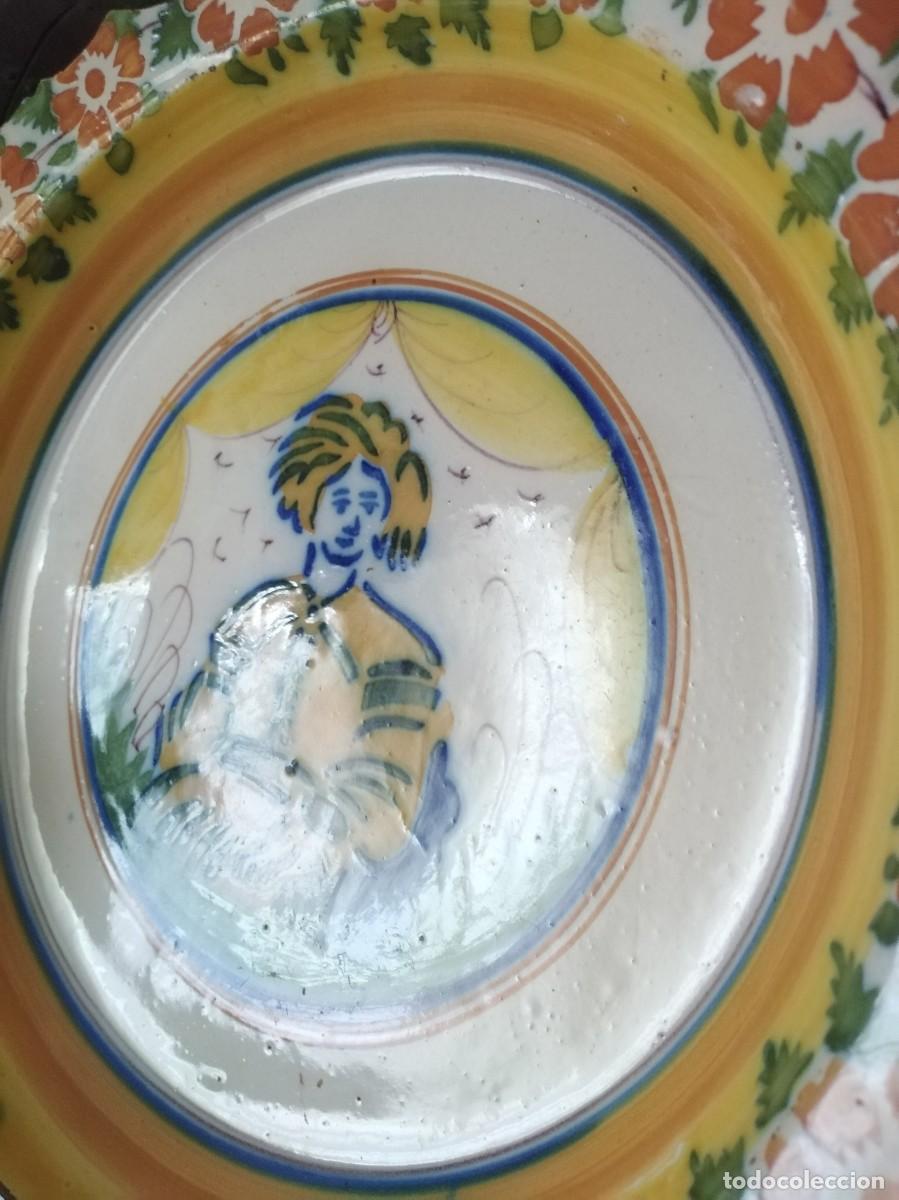Antig&uuml;edades: Antiguo plato. Talavera??? - Foto 2