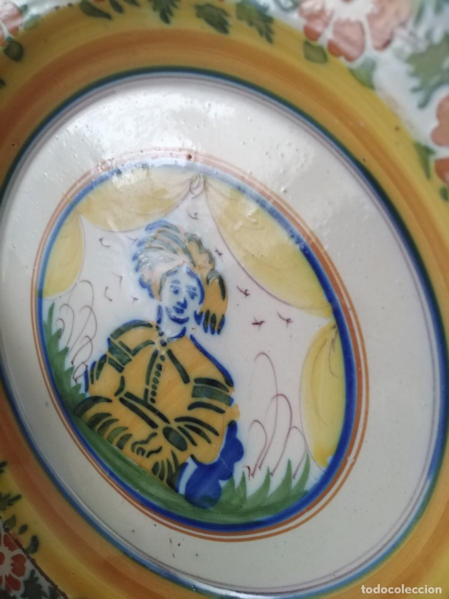 Antig&uuml;edades: Antiguo plato. Talavera??? - Foto 3