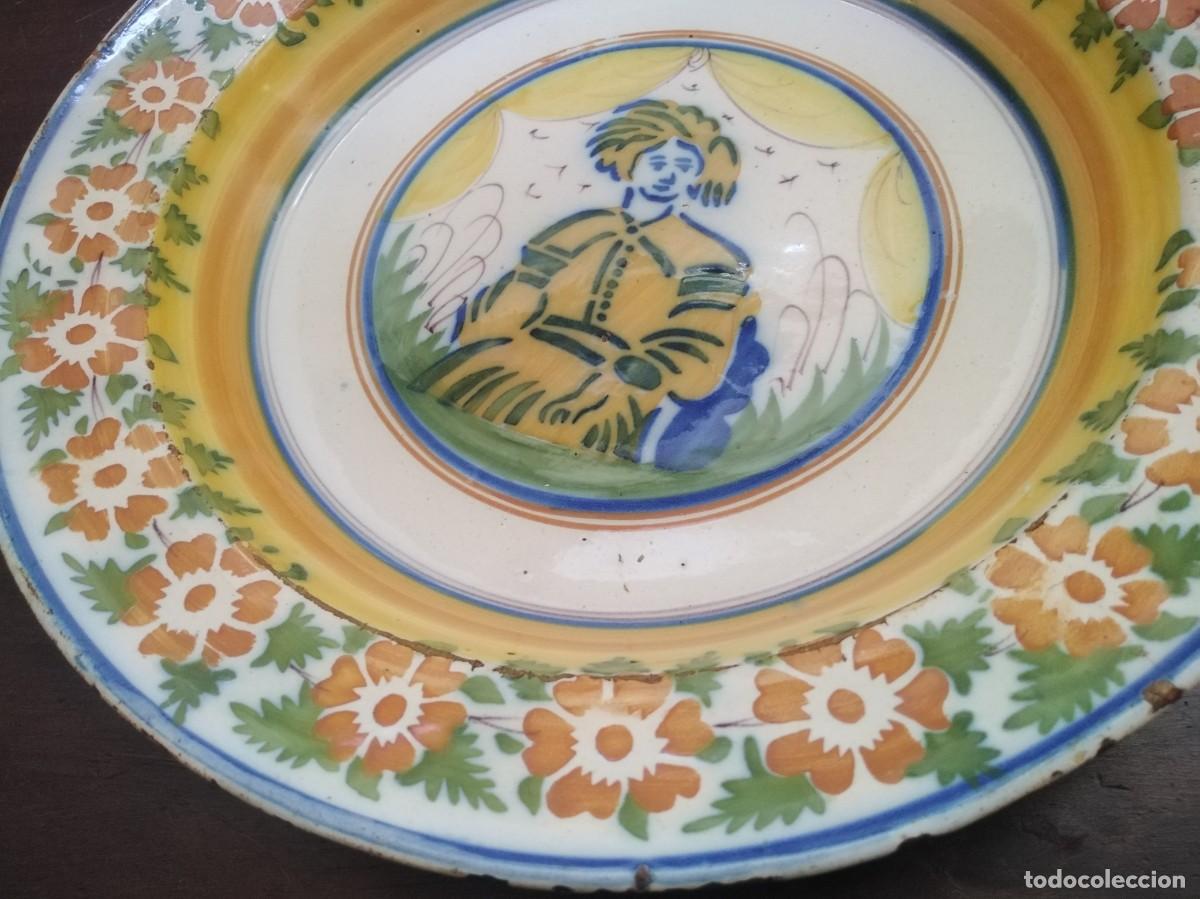 Antig&uuml;edades: Antiguo plato. Talavera??? - Foto 6