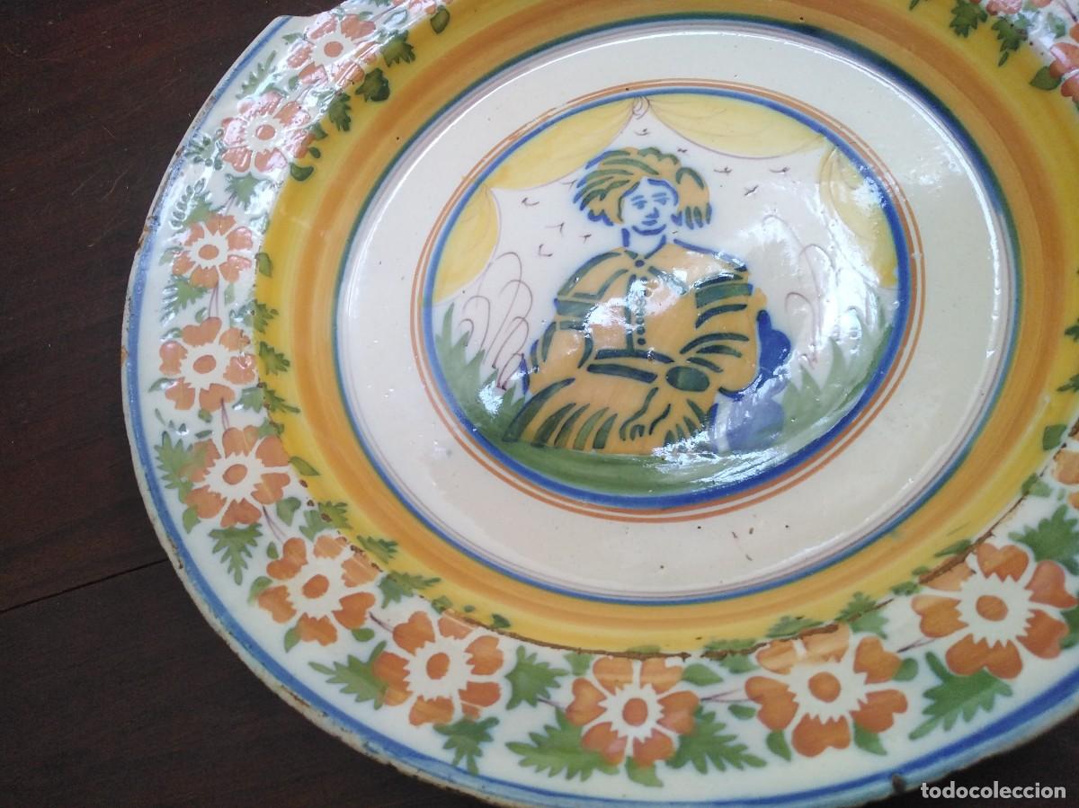 Antig&uuml;edades: Antiguo plato. Talavera??? - Foto 7