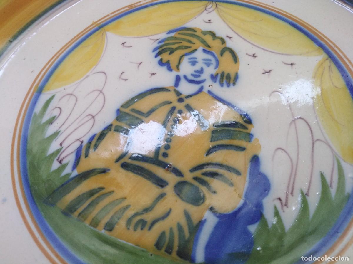 Antig&uuml;edades: Antiguo plato. Talavera??? - Foto 8