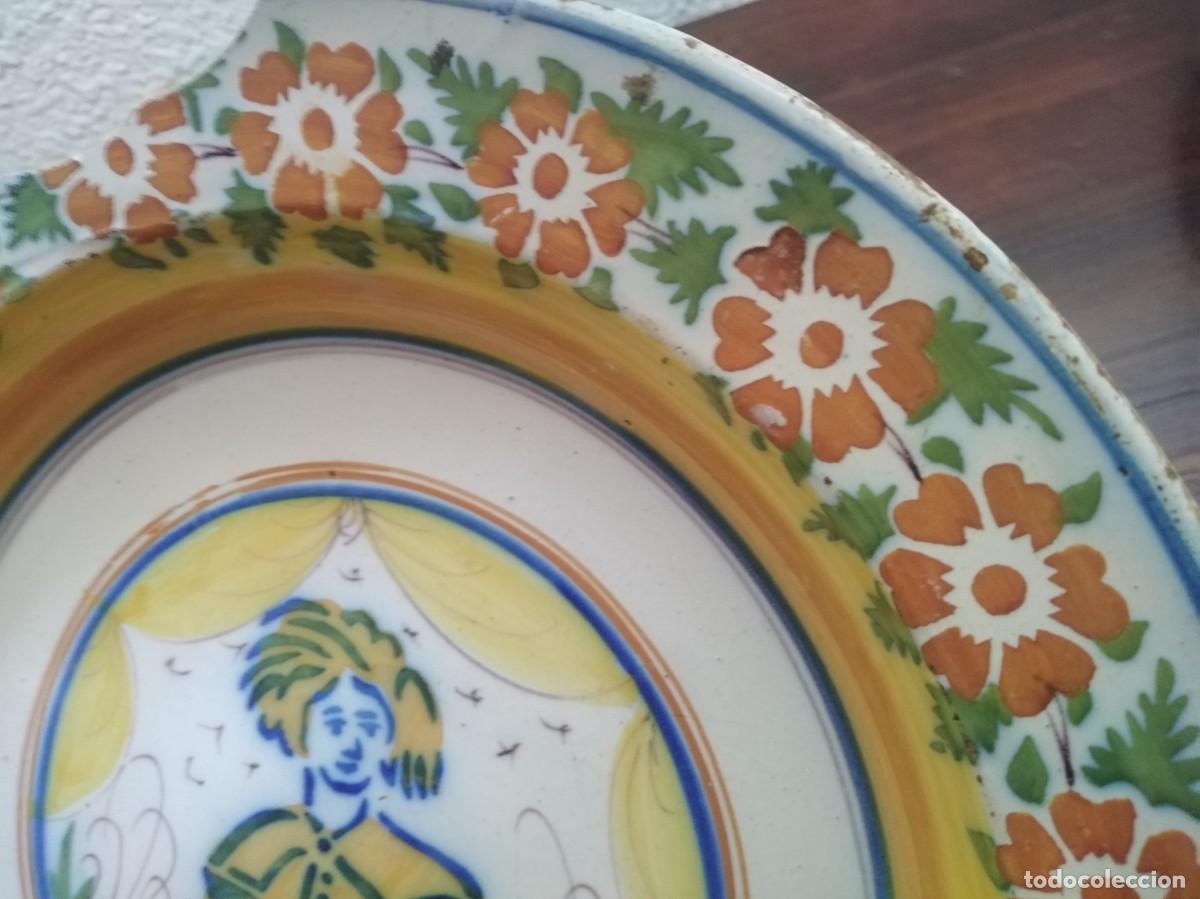 Antig&uuml;edades: Antiguo plato. Talavera??? - Foto 9