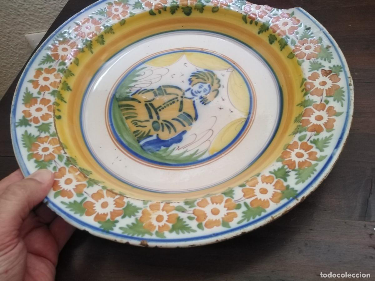 Antig&uuml;edades: Antiguo plato. Talavera??? - Foto 12