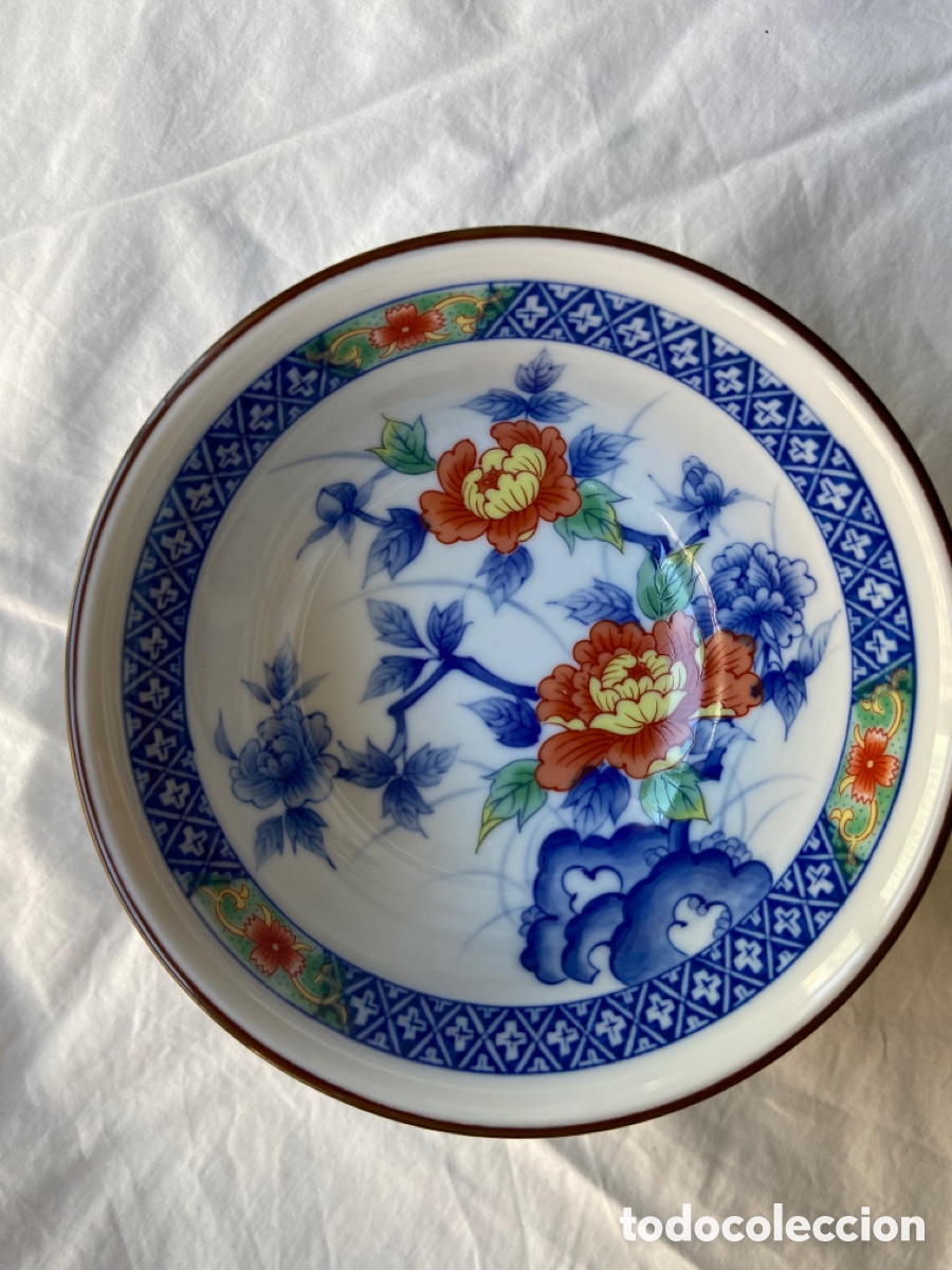 Antig&uuml;edades: Cuenco de porcelana japonesa - Foto 1