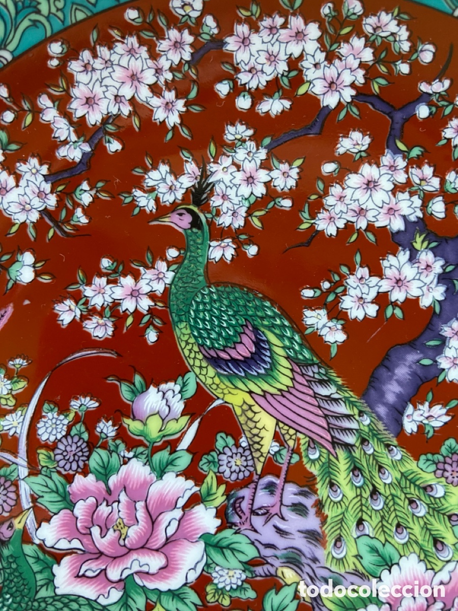Antig&uuml;edades: Plato de porcelana Japonesa - Foto 2