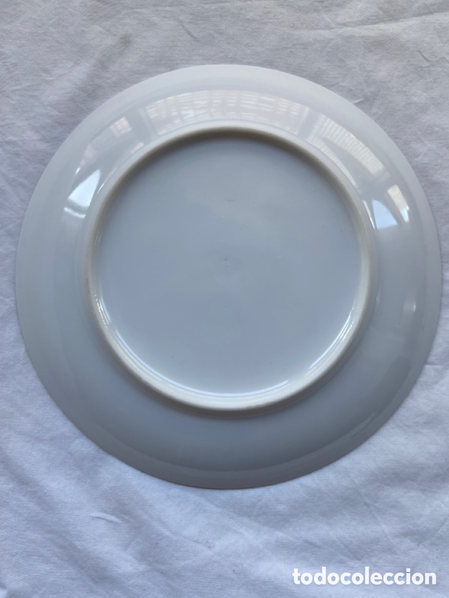 Antig&uuml;edades: Plato de porcelana Japonesa - Foto 3