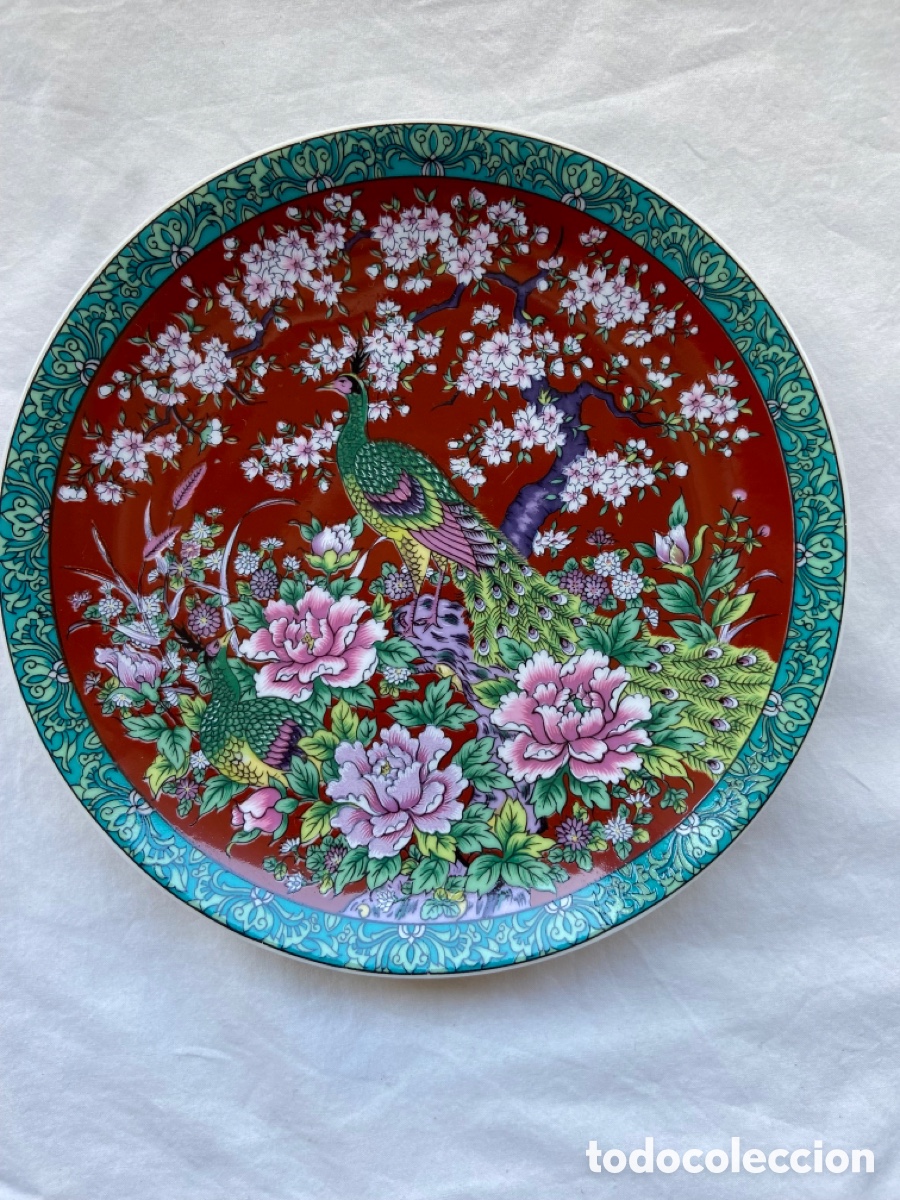 Antig&uuml;edades: Plato de porcelana Japonesa - Foto 1