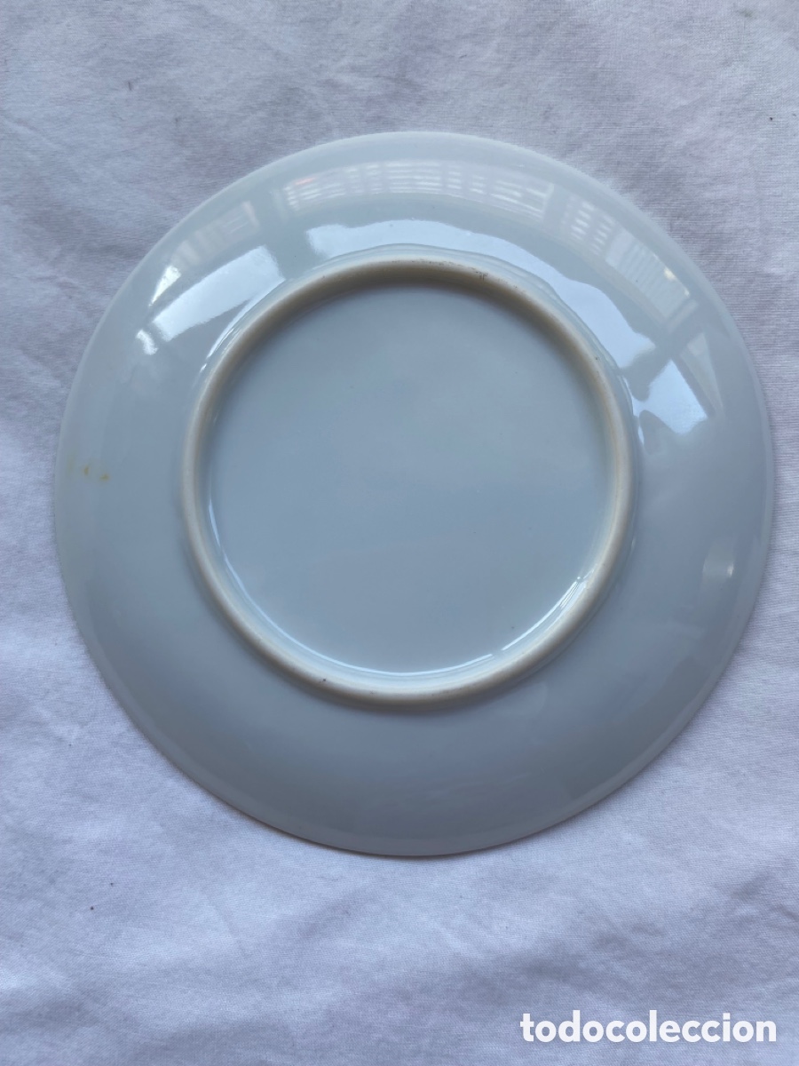 Antig&uuml;edades: Plato de porcelana china - Foto 2