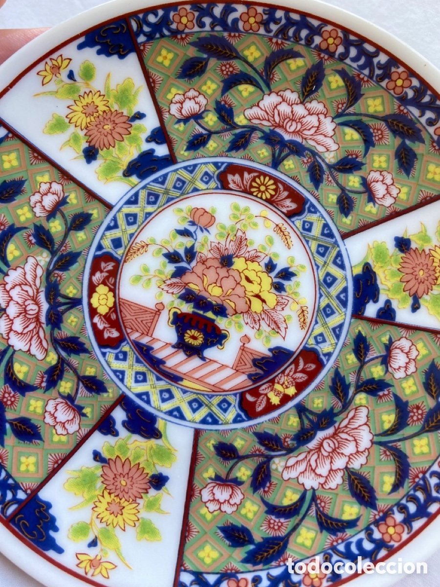 Antig&uuml;edades: Plato de porcelana china - Foto 3