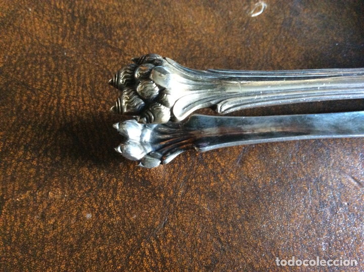 Antig&uuml;edades: Pinzas plata - Foto 3