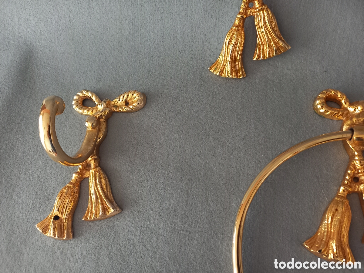 Antig&uuml;edades: Set de accesorios para ba&ntilde;o - Foto 6