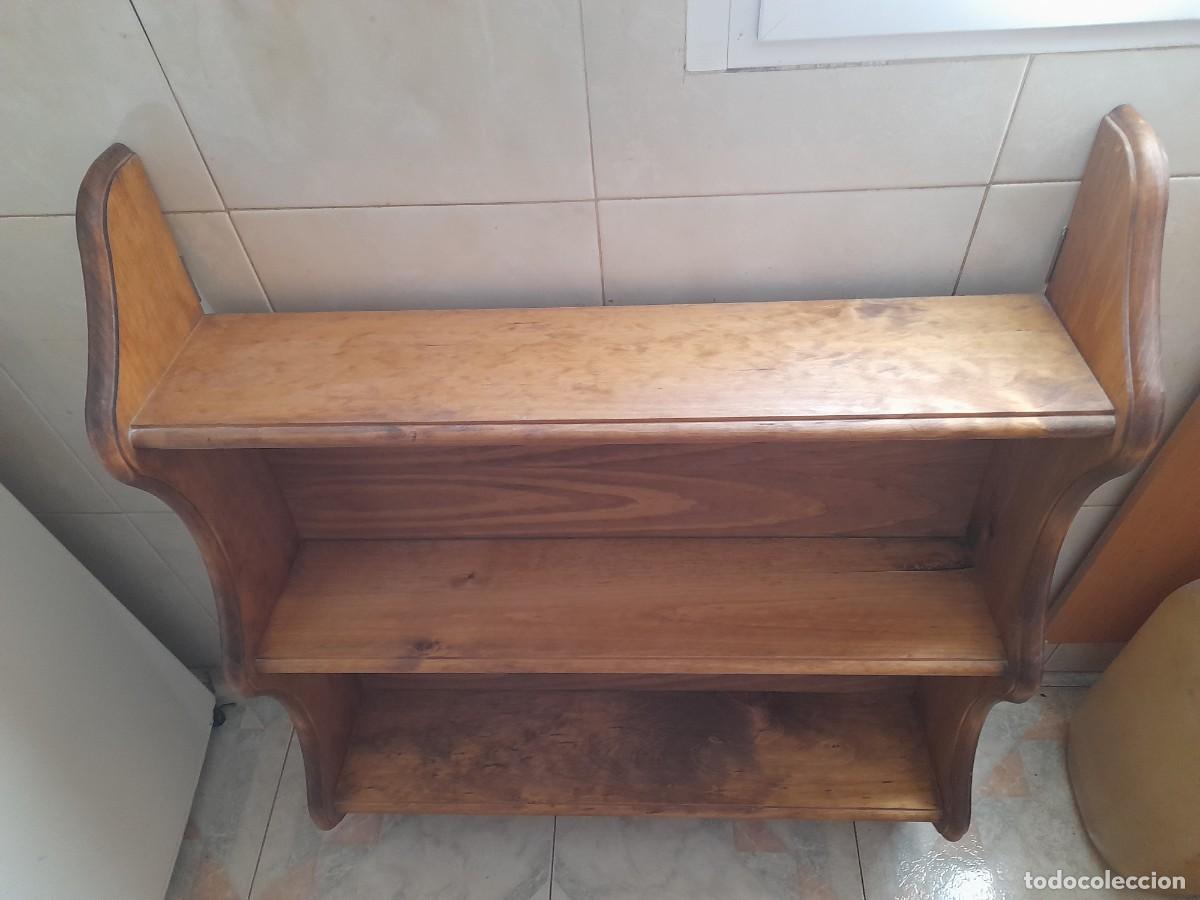 Antig&uuml;edades: Basar o estanter&iacute;a de pino macizo - Foto 2