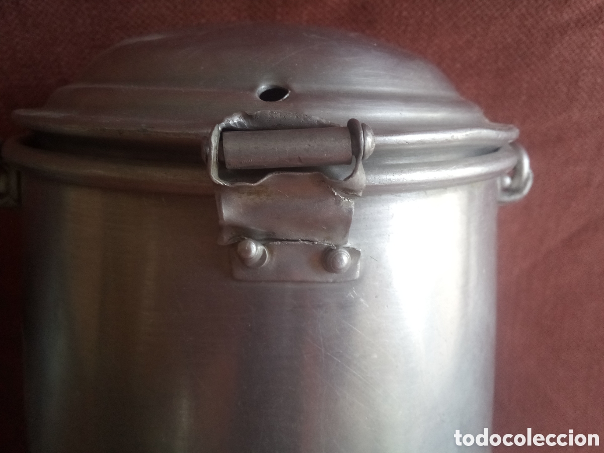 Antig&uuml;edades: DOS LECHERAS DE ALUMINIO - Foto 10